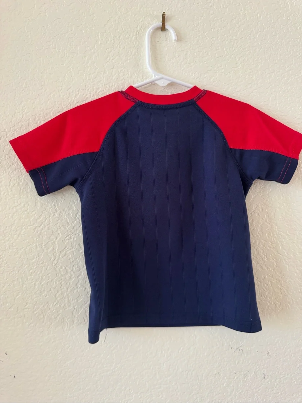 Genuine Merchandise Navy and Red Kids Baseball Jersey
